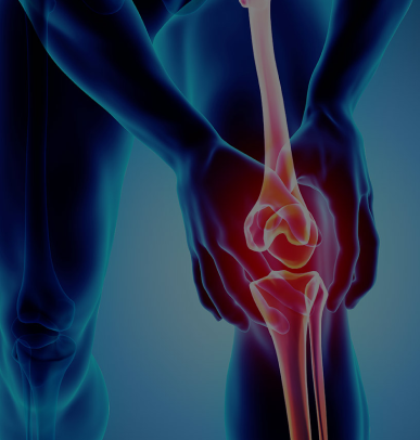 Debridement to remove inflamed or damaged tissue in the knee joint.